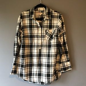 Merona Plaid Tunic